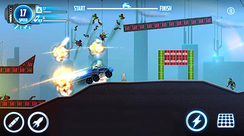 Hill racing: Alien derby pour Android