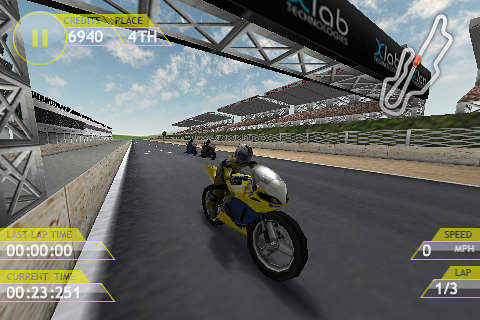 Rennen: Lade Motorbike GP für dein Handy herunter