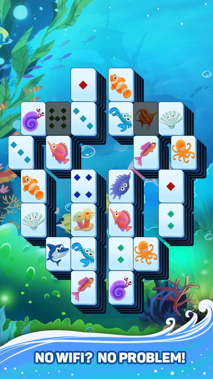 Mahjong Ocean captura de tela 1