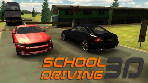 School driving 3D captura de tela 1