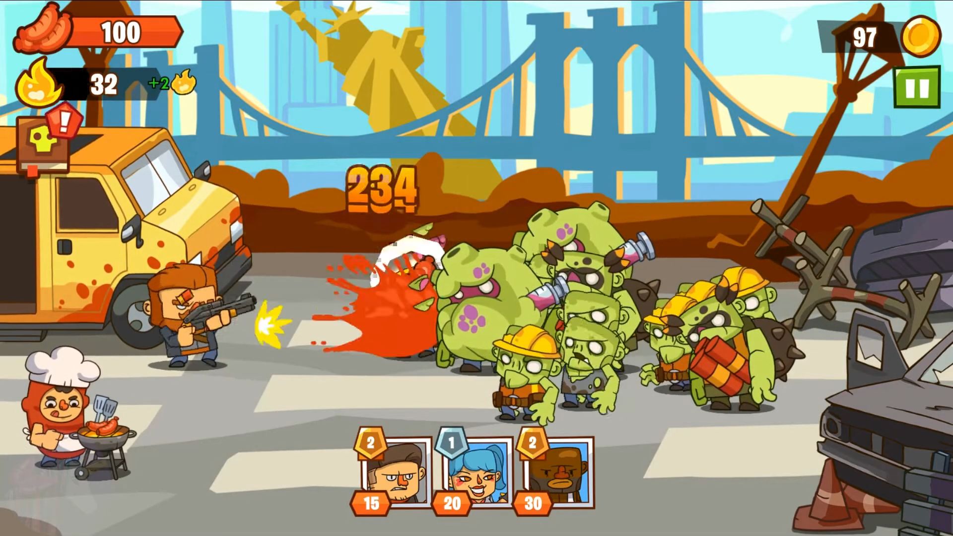 Zombie Defense 2: Offline TD Games скриншот 1