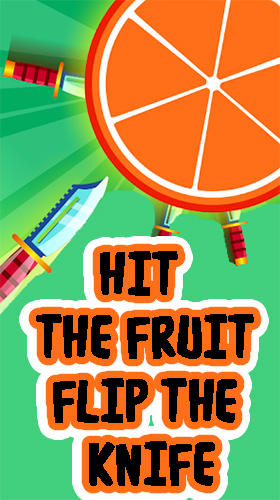 Hit the fruit: Flip the knife icon