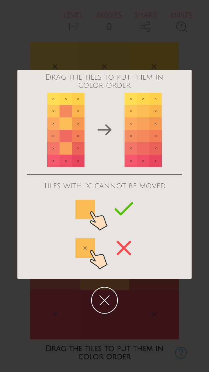Color Gallery - Gradient Hue Puzzle Offline Games for Android