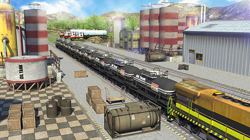 Oil tanker train simulator screenshot 1