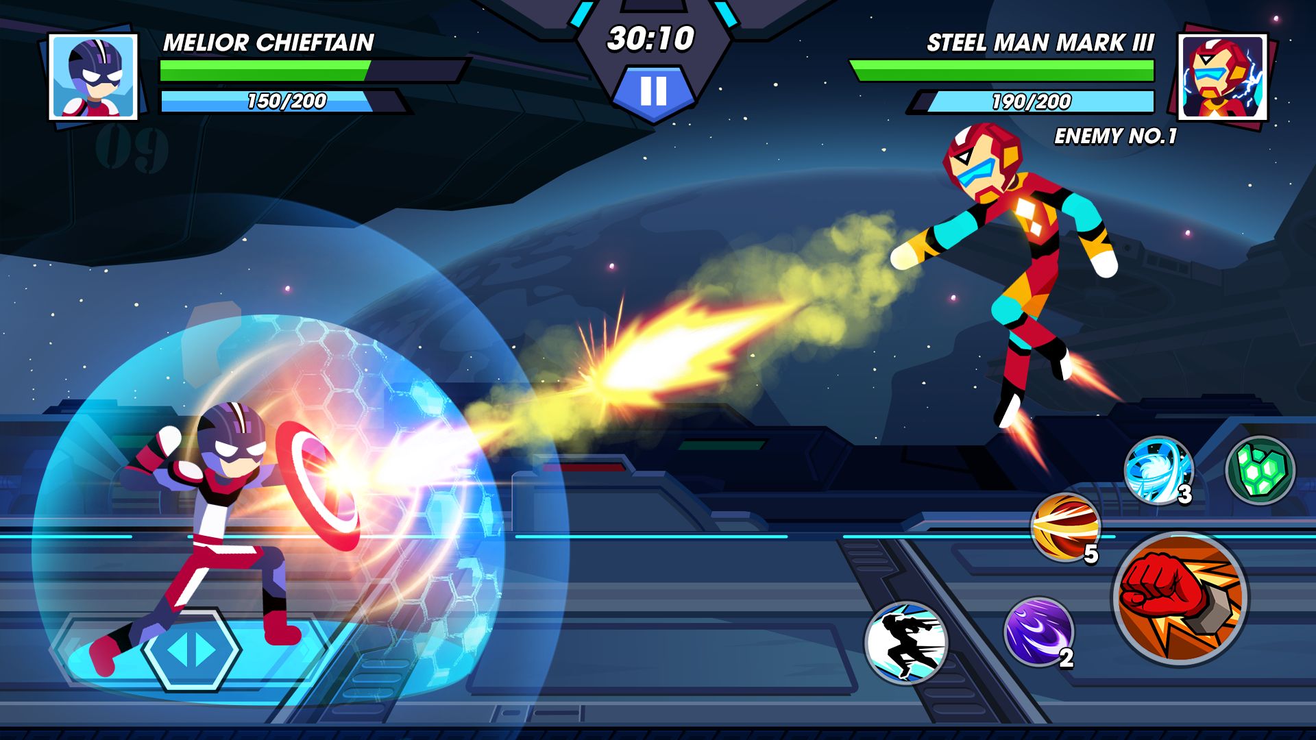 Stickman fighter: Mega brawl Download APK for Android (Free)