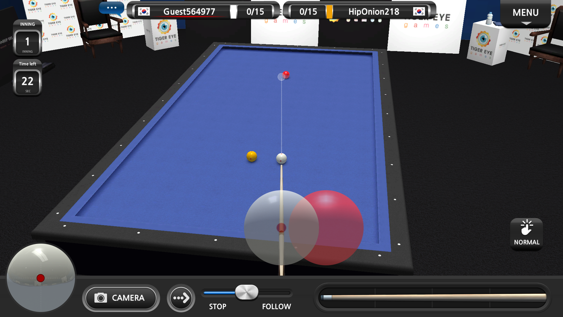 World Championship Billiards скриншот 1