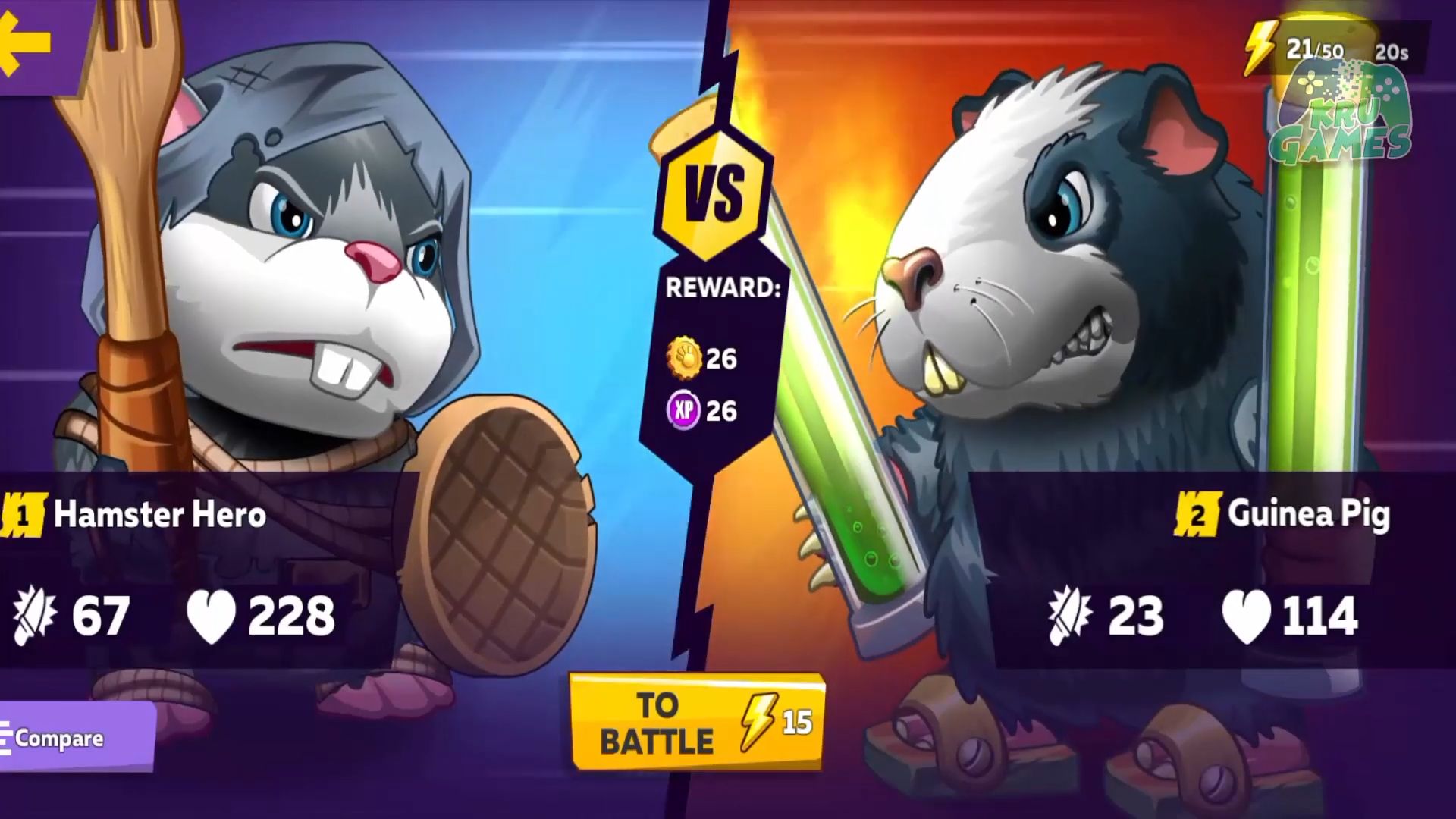 Hamsters: PVP Fight for Freedom for Android