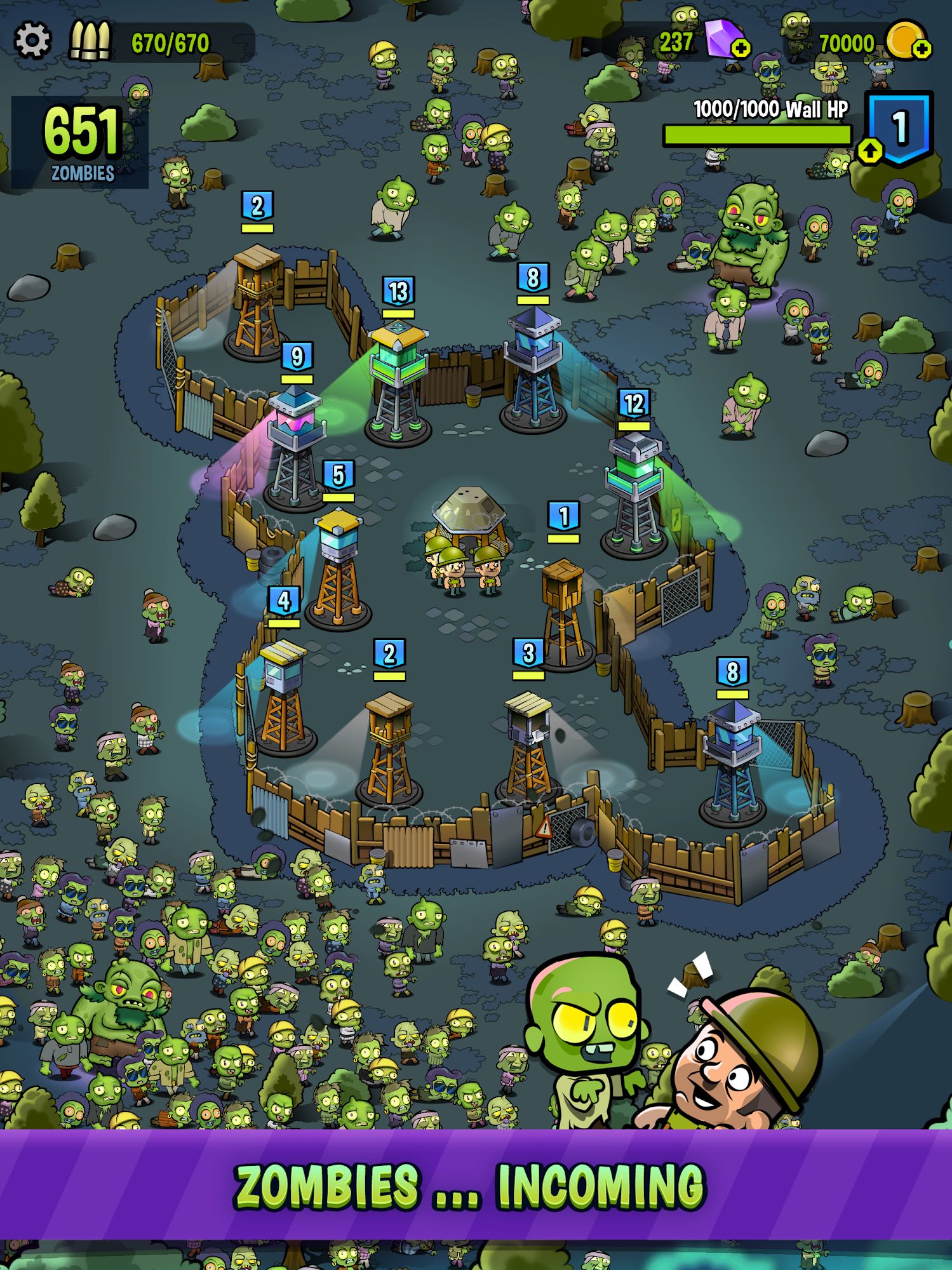 Zombie Towers for Android
