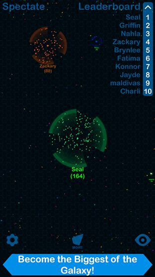 Galaxy wars: Multiplayer for Android