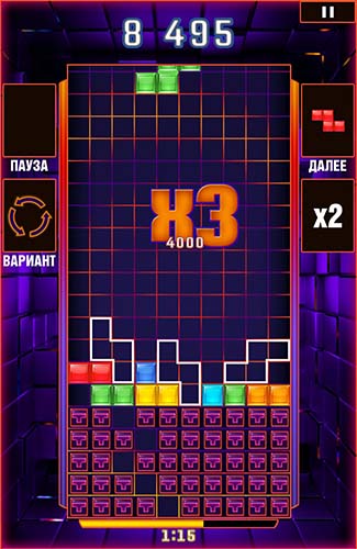 Tetris blitz captura de pantalla 1