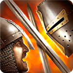 Knights fight: Medieval arena icono