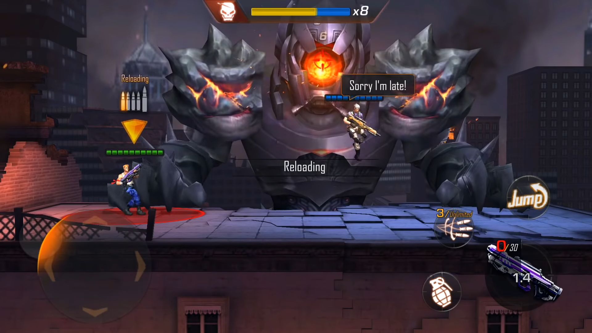 Contra Returns screenshot 1