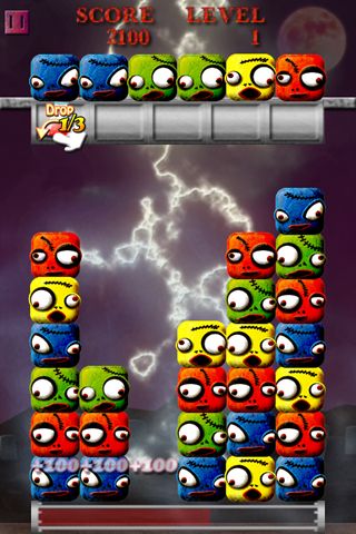 Arcade: download Cube zombie for your phone