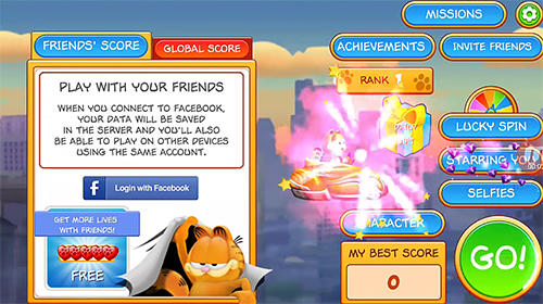 Garfield smogbuster скриншот 1