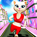 Princess cat Lea run icon