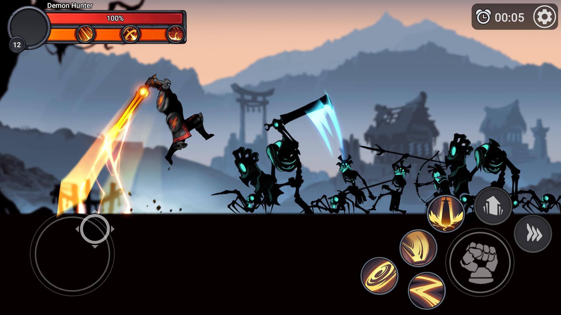 Stickman Master: League Of Shadow - Ninja Fight скриншот 1