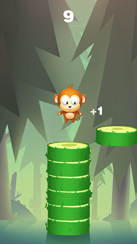 Jungle monkey jump by marble.lab captura de pantalla 1
