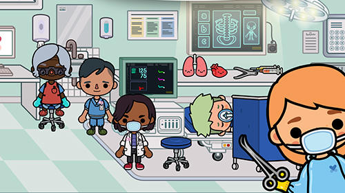 Toca life: Hospital screenshot 1