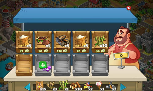 Farm dream: Village harvest paradise. Day of hay für Android