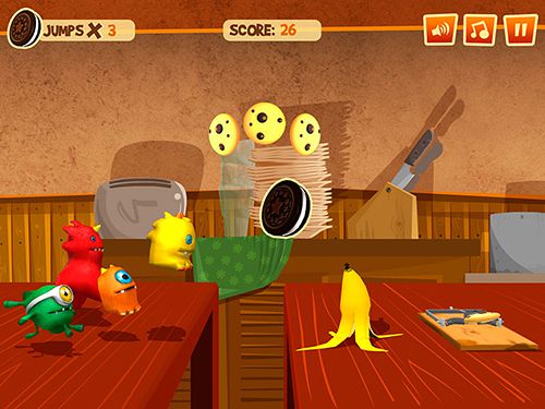 Cookie gluttons run for iPhone for free