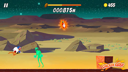 Chicken rider screenshot 1