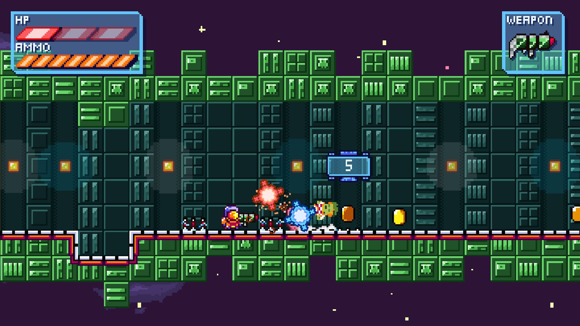 Deep Space | Space-Platformer for Android
