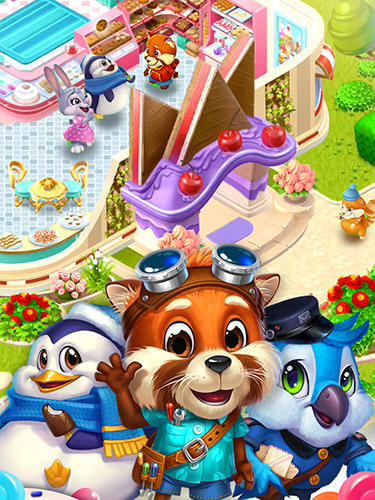 Sweet escapes: Design a bakery with puzzle games captura de pantalla 1