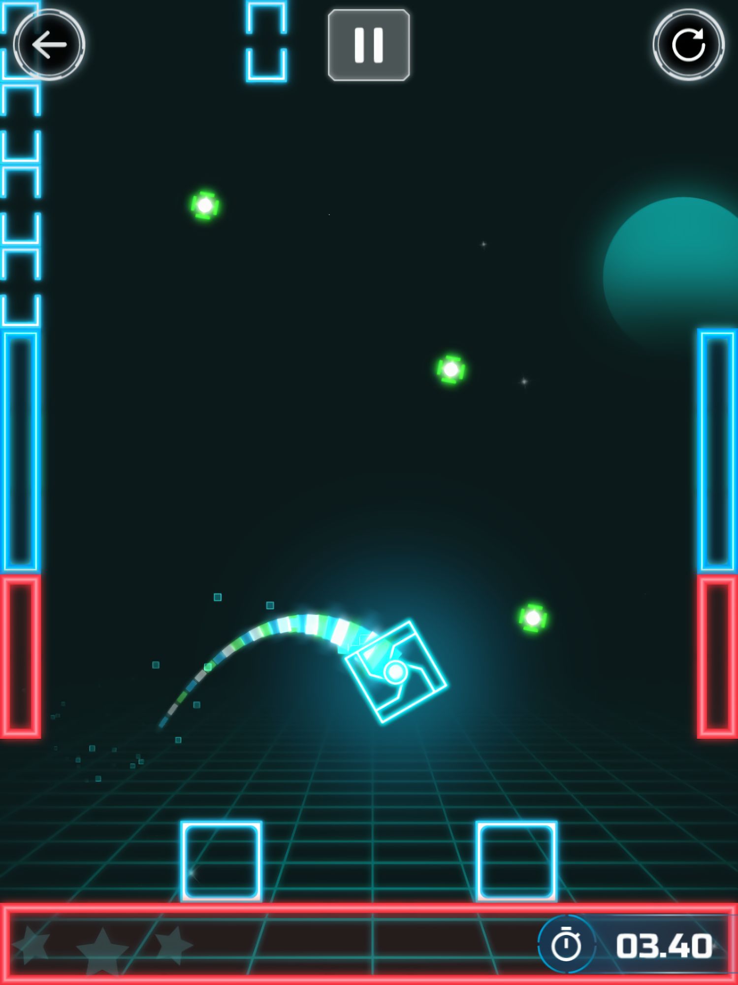 Astrogon - Creative space arcade captura de pantalla 1