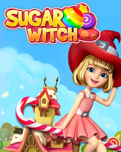 Sugar witch: Sweet match 3 puzzle game captura de pantalla 1