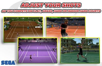 Virtua Tennis Challenge for iPhone for free
