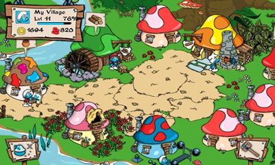 Smurfs' Village скриншот 1