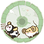 Rolling mouse: Hamster clicker Symbol