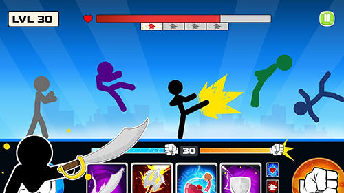 Stickman fighter: Mega brawl para Android