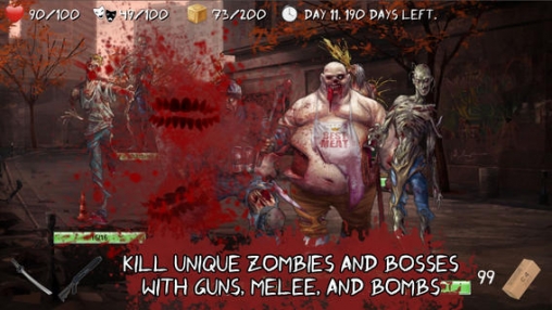 La Survie - L'Apocalypse de Zombies pour iPhone gratuitement
