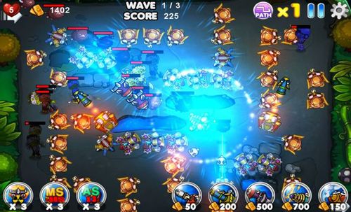 Aquarius: Tower defence for iPhone for free
