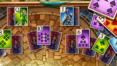 Tri peaks solitaire: Cards queen captura de tela 1