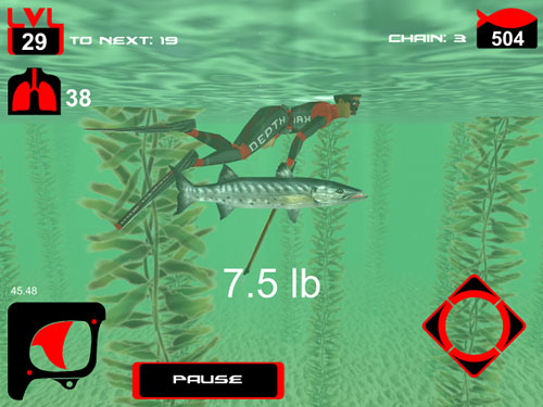 Freediving: Hunter for iPhone