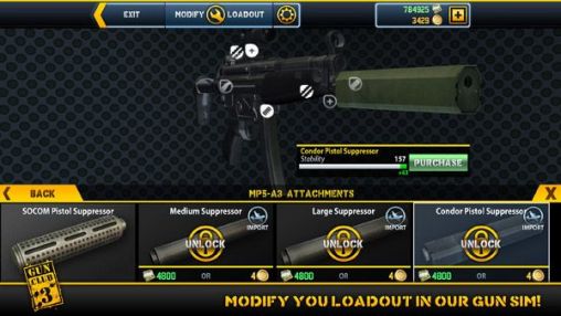 Gun club 3: Virtual weapon sim captura de pantalla 1