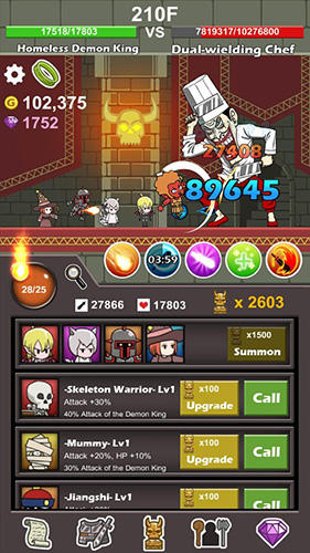 Homeless demon king for Android