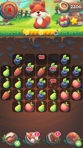 Fruit forest crush: Link 3 captura de tela 1