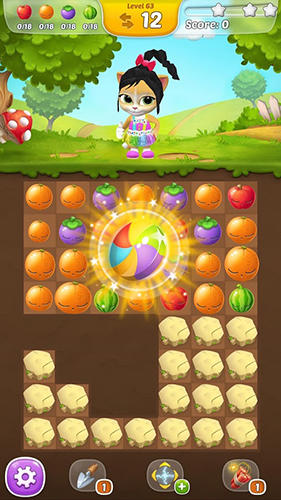 Emma the cat: Fruit mania для Android