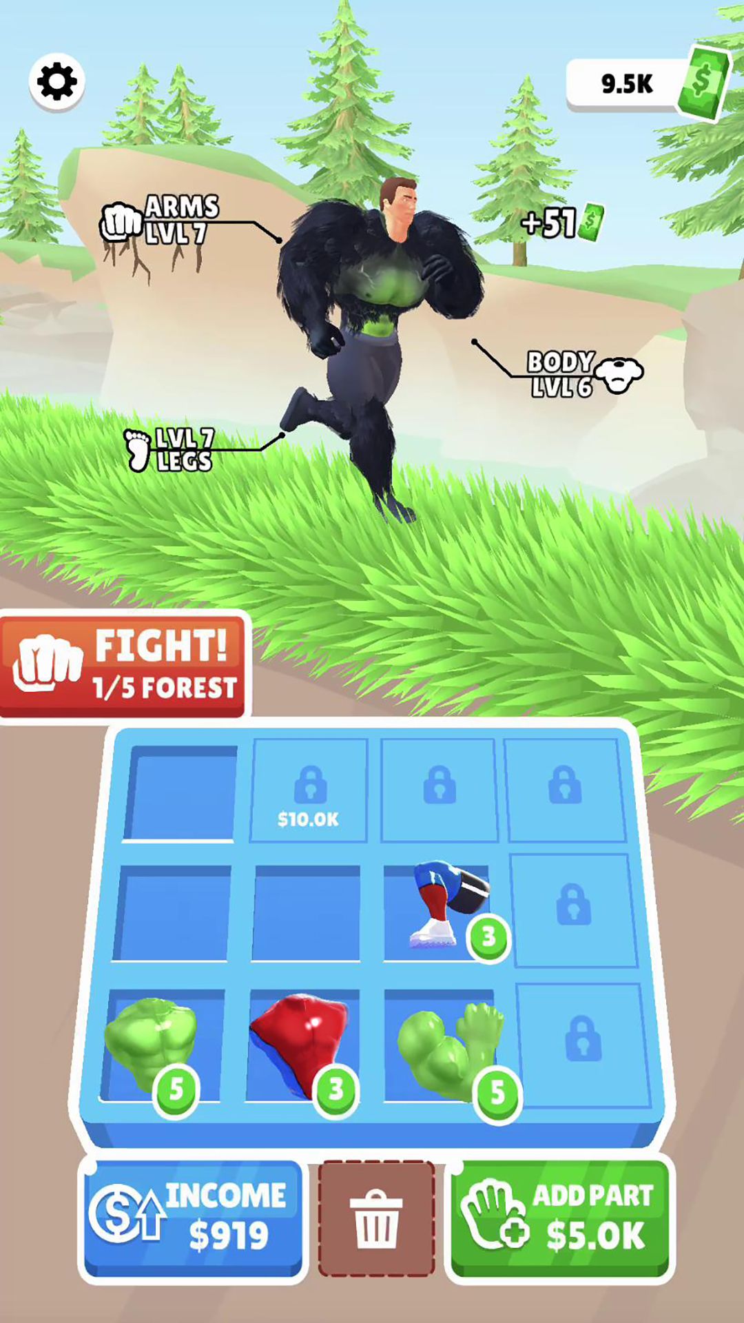 Merge Idle Fighting 3D for Android
