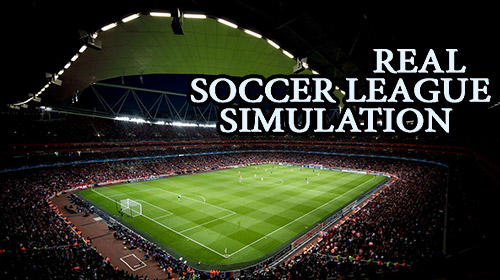 Real soccer league simulation game icône