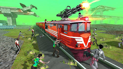 Train shooting: Zombie war скриншот 1