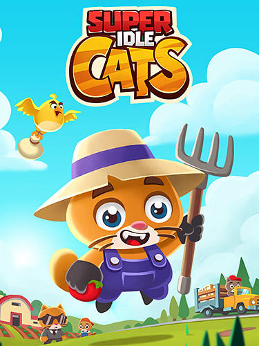 Super idle cats: Tap farm captura de tela 1