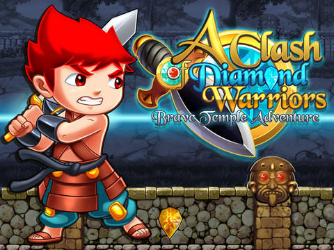 A Clash of Diamond Warrior: Temple Adventure Pro Game for iPhone