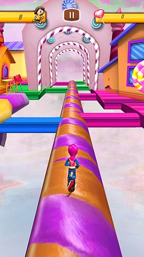 Candy run 3D pour Android
