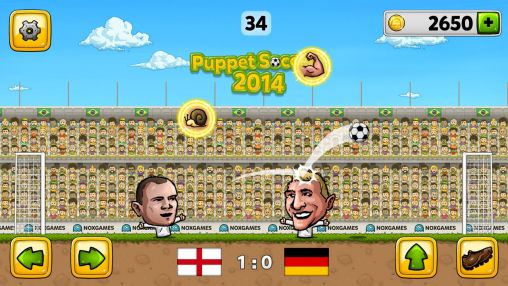 Puppet soccer 2014 captura de pantalla 1