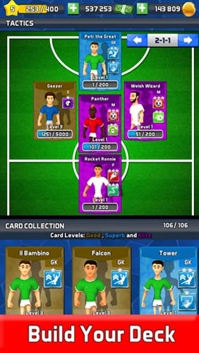 Soccer manager arena for Android