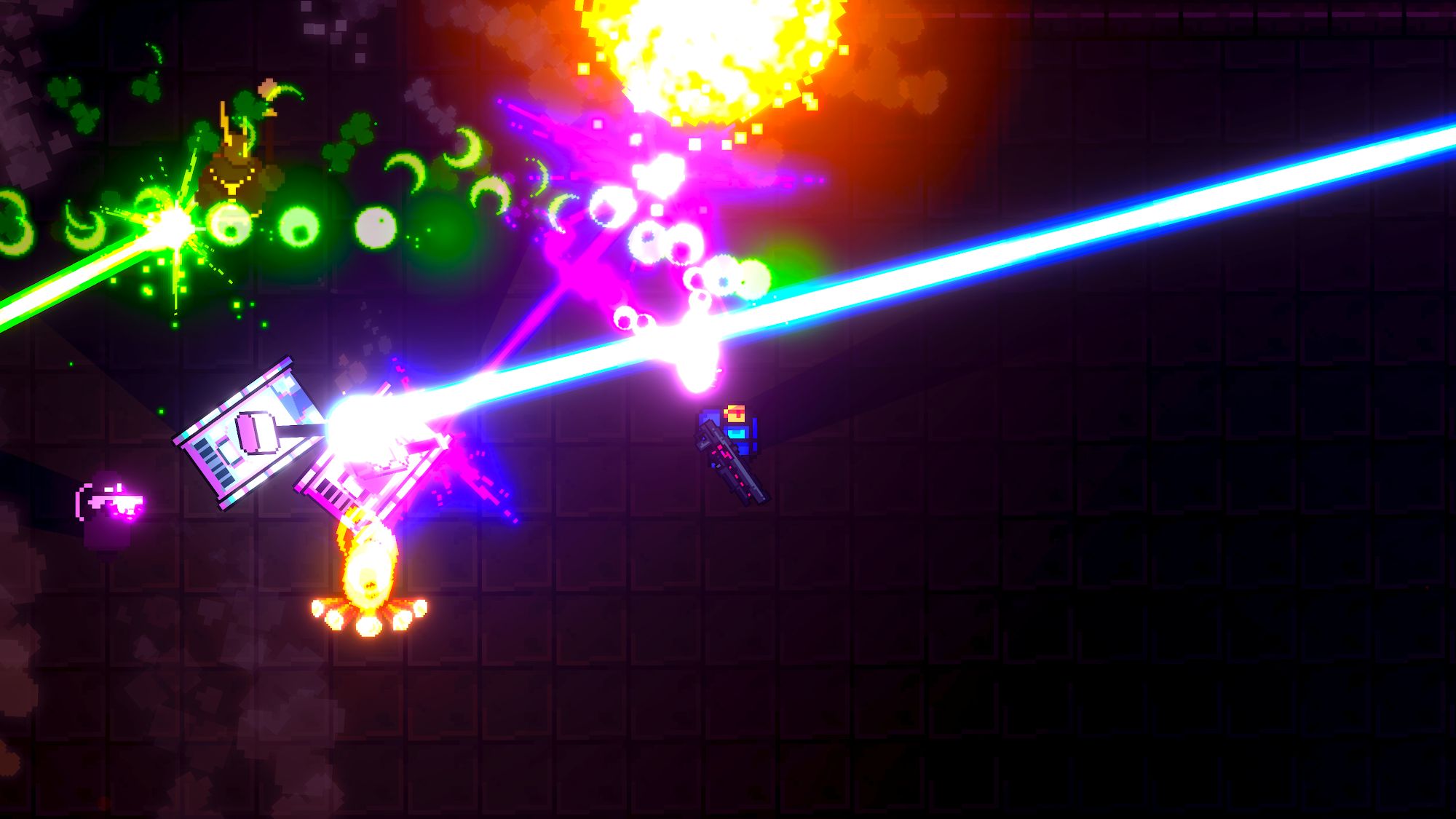 Laser Tanks: Pixel RPG screenshot 1